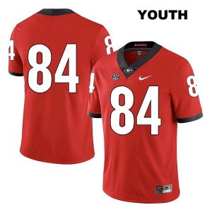 Youth Georgia Bulldogs NCAA #84 Walter Grant Nike Stitched Red Legend Authentic No Name College Football Jersey UTE6854HD